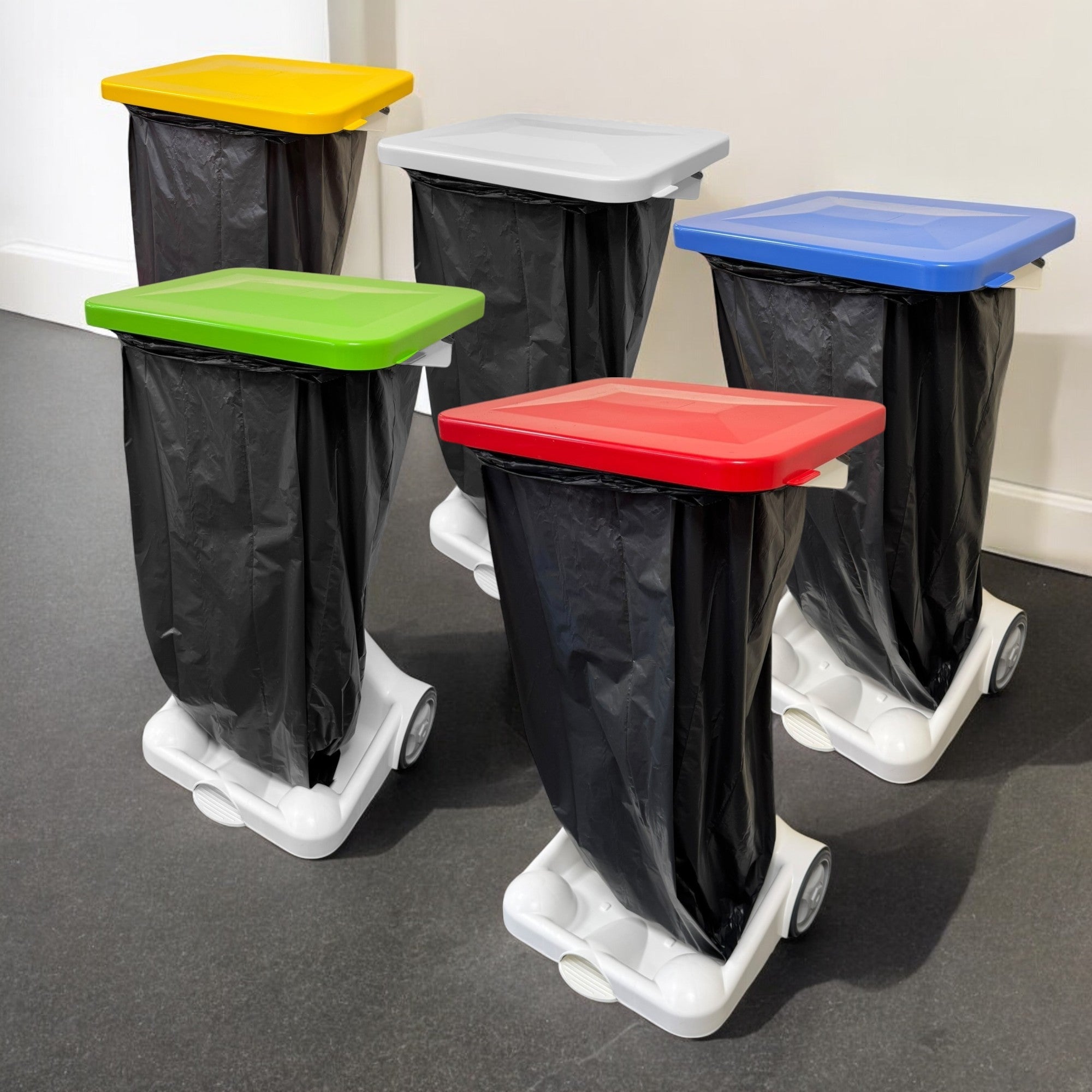 Sack Holder Bin Plastic Hands-free Recycling – Chabrias Ltd