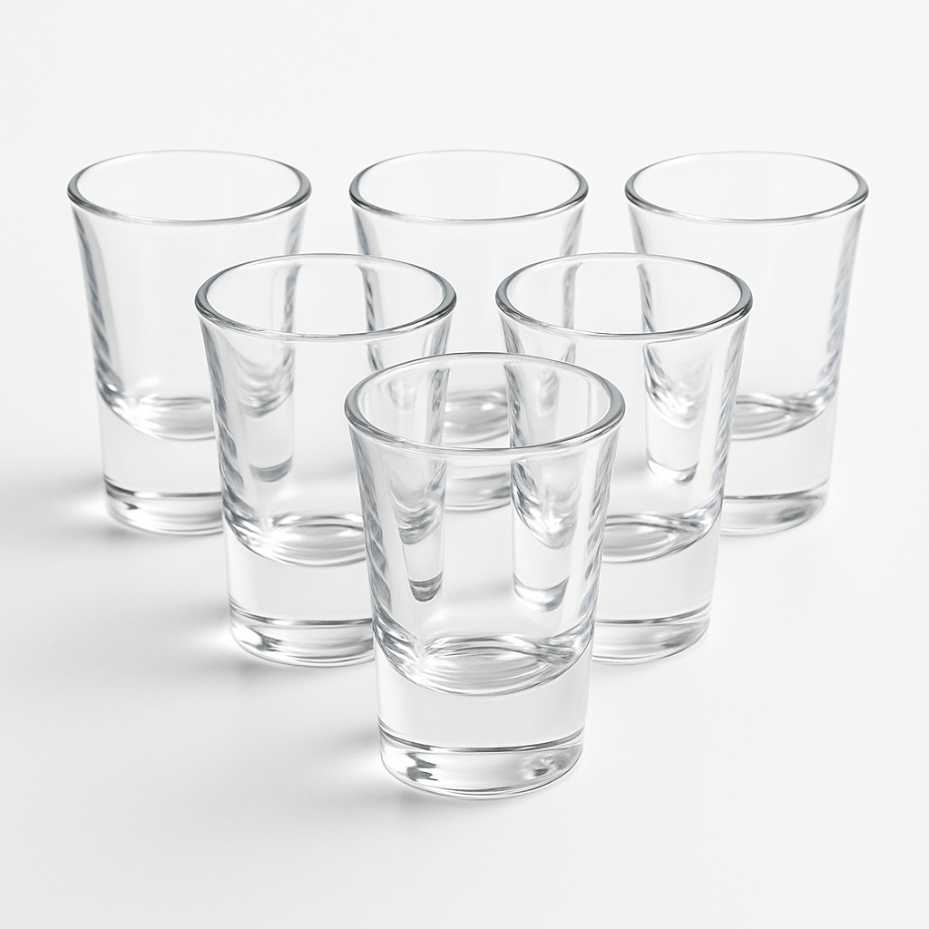 Junior Shot Glass, 1oz (6 pack) - Premium Home from Chabrias Ltd - Just £8.99! Shop now at Chabrias Ltd