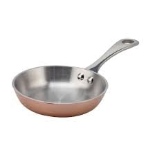 Chabrias Ltd Mini Copper Saucepan/Frying Pan – 10cm x 2cm, Premium Cookware for Starters, Sauces, and Professional Presentation - Premium Kitchen from Chabrias Ltd - Just £23.74! Shop now at Chabrias Ltd