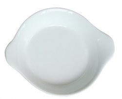 Eared Round Dish 210mm, pack of 6, Vitrified Cookware - Premium Home from U-Group Ltd - Just £14.24! Shop now at Chabrias Ltd