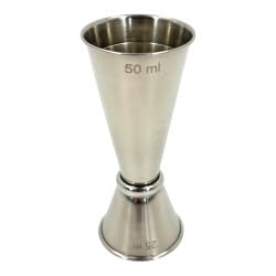 3-in-1 Stainless Steel Banded Jigger Measure (25,35,50ml) - Premium Kitchen from Chabrias Ltd - Just £7.59! Shop now at Chabrias Ltd