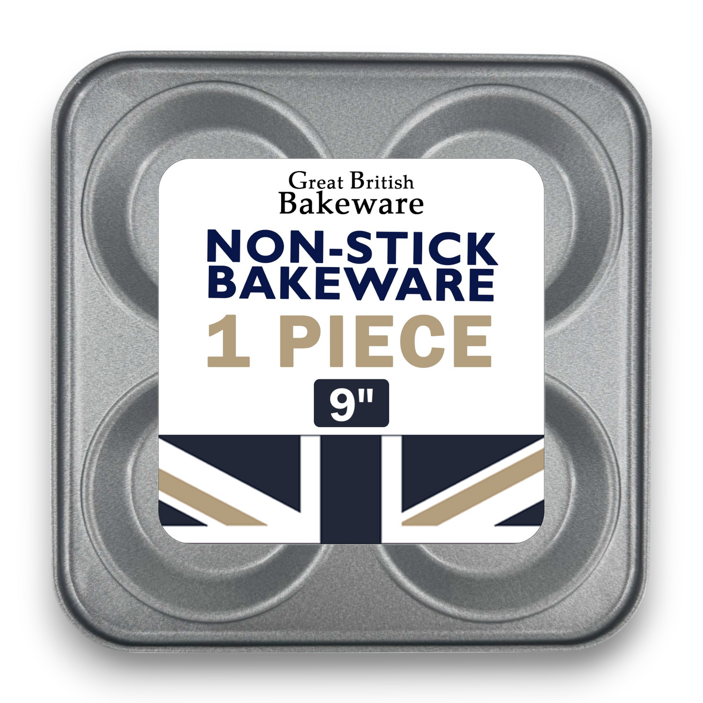 Non-Stick Yorkshire Pudding Oven Tray, 4 Cup - Premium Home from Chabrias Ltd - Just £5.99! Shop now at Chabrias Ltd