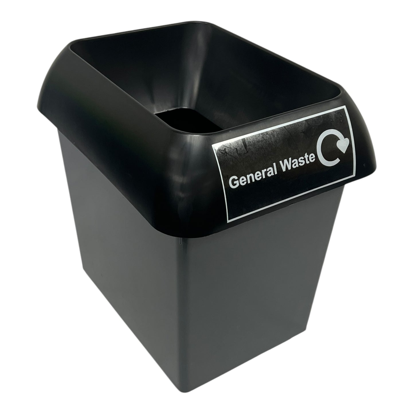 Set of 4, 30 Litre Recycling Bin with Lid & Stickers Included - Premium Bins from Chabrias Ltd - Just £74.99! Shop now at Chabrias Ltd