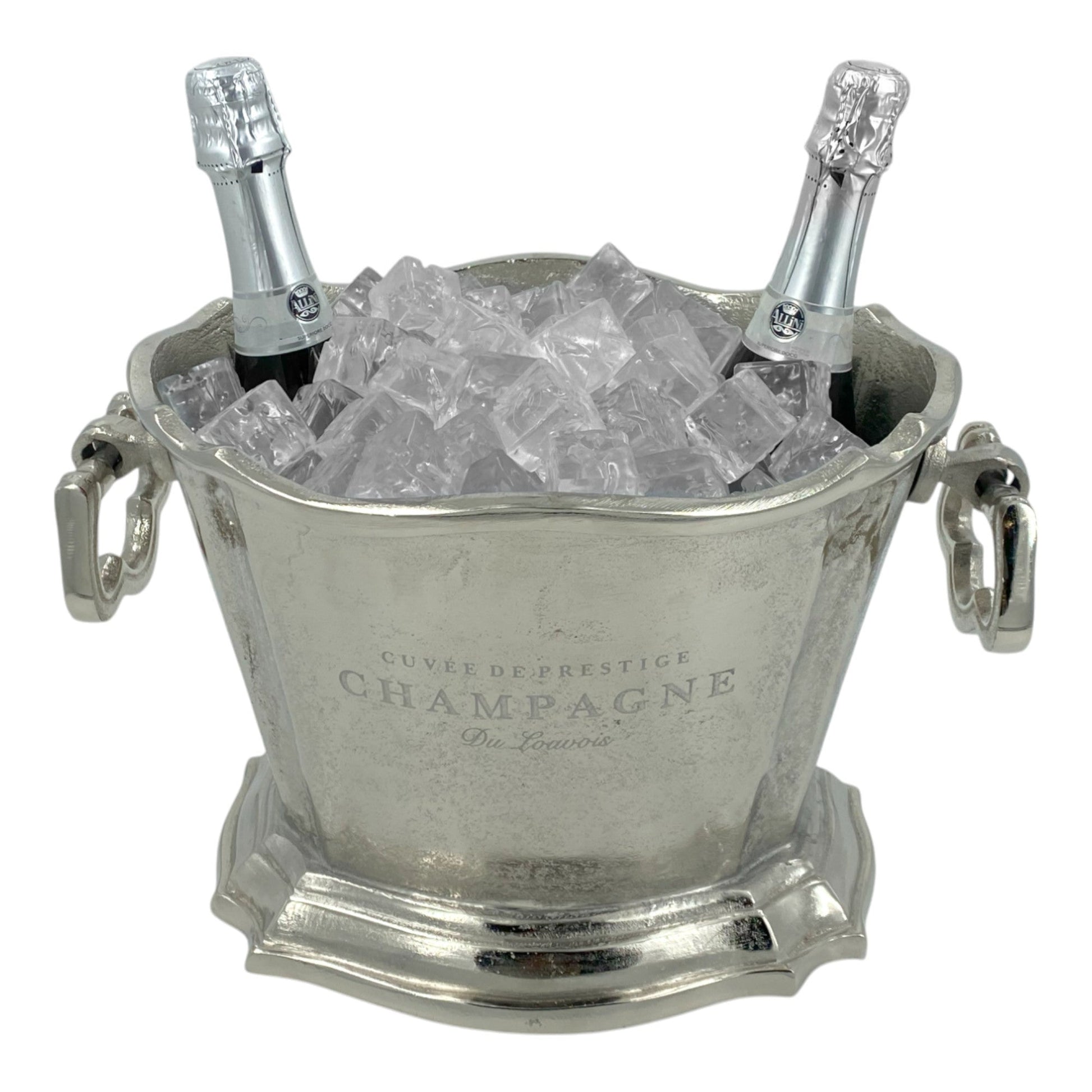 Deluxe 8 Litre Vintage "Cuvée de Prestige Champagne" Bucket, Scalloped - Premium Kitchen from Chabrias Ltd - Just £86.99! Shop now at Chabrias Ltd