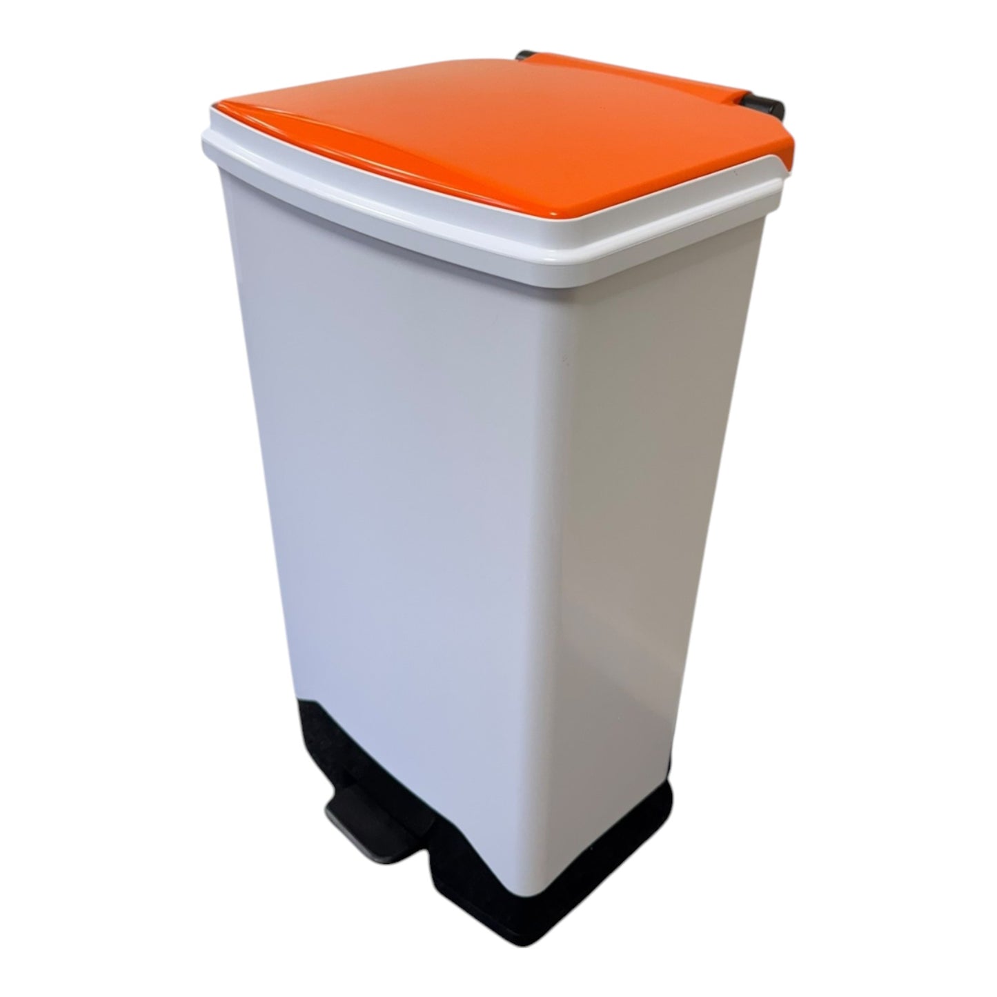 Plastic Fire Retardant Sack Holder, Orange Lid, 70L - Premium Bins from Chabrias Ltd - Just £174.99! Shop now at Chabrias Ltd
