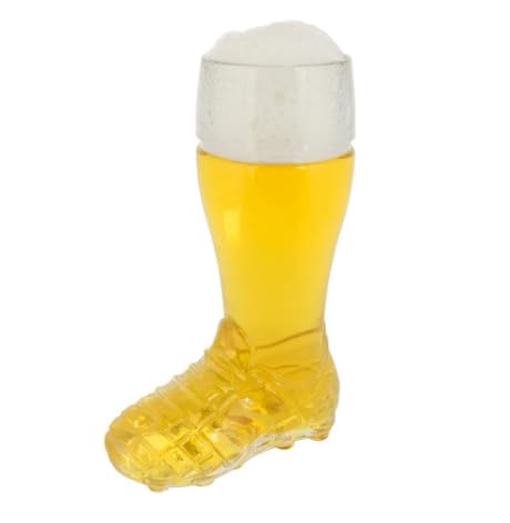 Glass Football Boot, 0.5L - Premium Kitchen from Chabrias Ltd - Just £15.99! Shop now at Chabrias Ltd