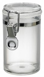 10oz Plastic Airtight Clip Top Vintage Spice Chutney Storage Container Jar Pot by Chabrias Ltd - Premium Home from Chabrias Ltd - Just £6.64! Shop now at Chabrias Ltd