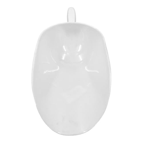 White PP Plastic Scoop - Multipurpose Measuring Scoop for Dry and Liquid Ingredients, Heavy Duty for Home, Commercial, and Industrial Use, Ice, Icecream, Flour, Sugar, Pet Food - Premium Kitchen from Chabrias Ltd - Just £4.74! Shop now at Chabrias Ltd