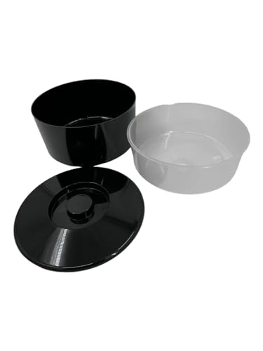 10 Litre Plastic Ice Bucket With Lid & Removable Draining Liner Black - Premium Home from Chabrias Ltd - Just £18.99! Shop now at Chabrias Ltd