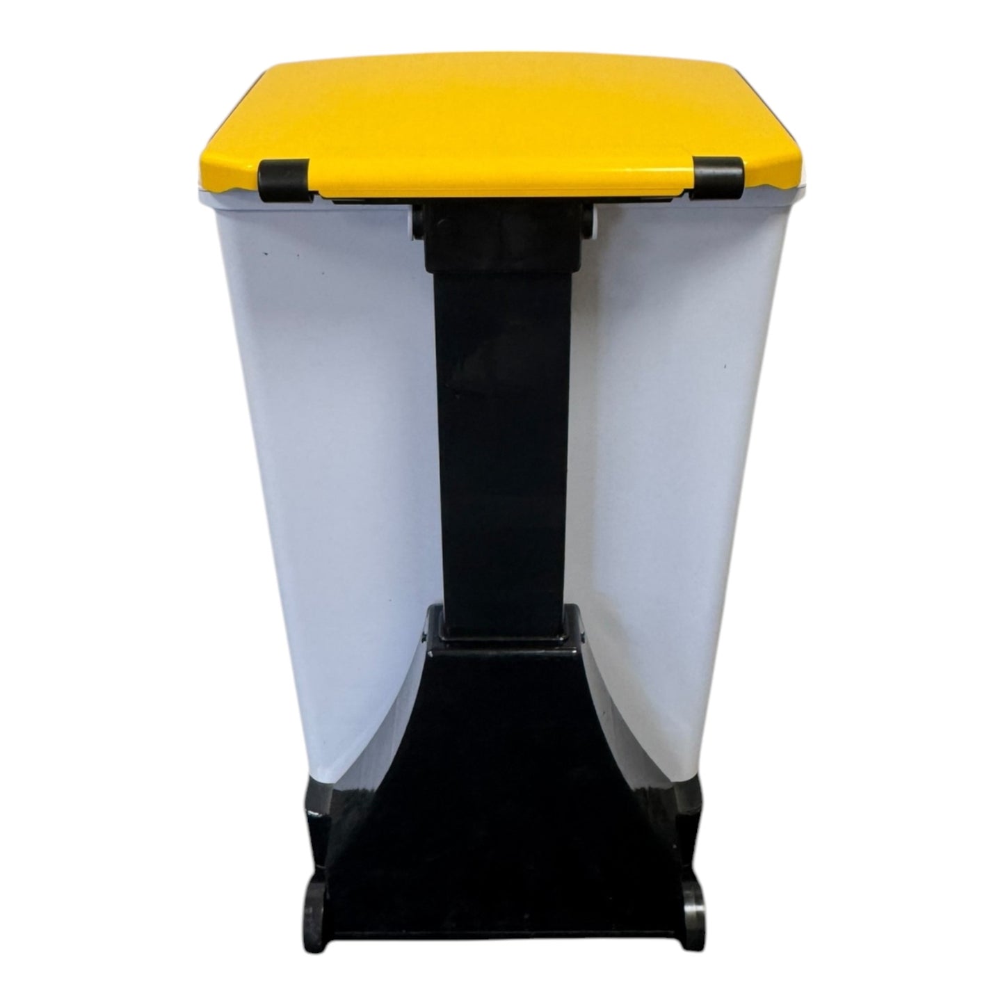 Plastic Fire Retardant Sack Holder, Yellow Lid, 70L - Premium Bins from Chabrias Ltd - Just £174.99! Shop now at Chabrias Ltd