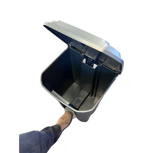 4x 45 Litre Medical Clinical, School Waste Pedal Bin Plastic - Premium Home from Chabrias - Just £123.49! Shop now at Chabrias Ltd
