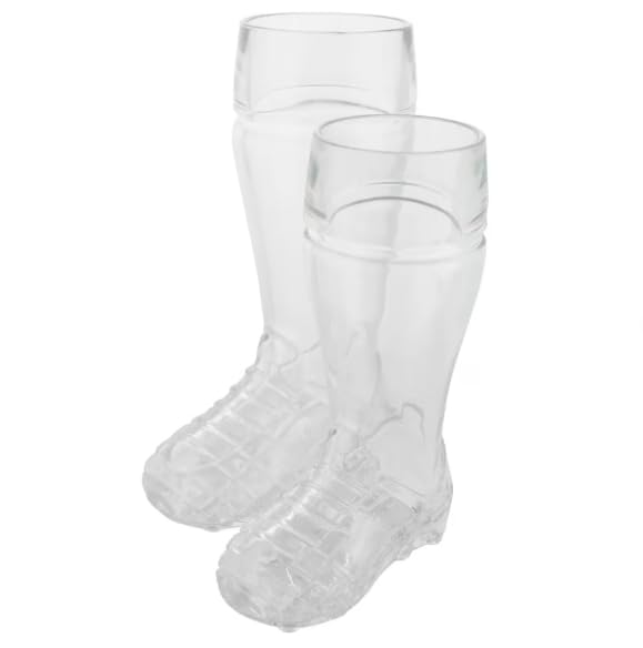 Glass Football Boot, 0.5L - Premium Kitchen from Chabrias Ltd - Just £15.99! Shop now at Chabrias Ltd