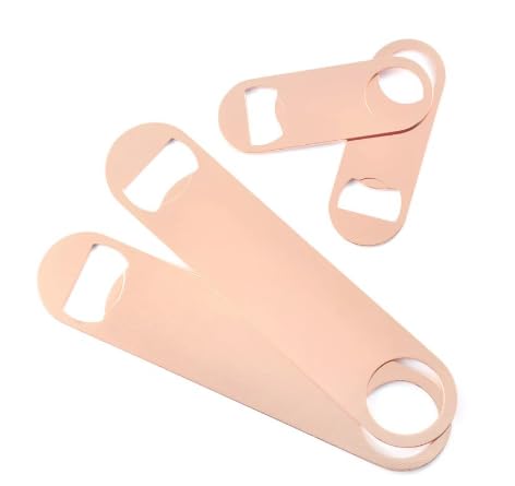 Chabrias Barware Bar Blade 18cm Copper Bottle Opener Heavy Duty Crown Bottle Openers Professional Duel Version Bar Blades Bottle Opener Copper - Premium Kitchen from Chabrias Ltd - Just £4.74! Shop now at Chabrias Ltd