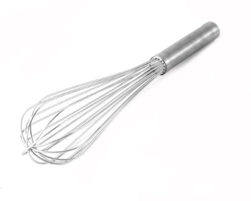 Heavy French Balloon Whisk 18" Stainless Steel Looped Wire - Premium Home from R - Just £7.59! Shop now at Chabrias Ltd