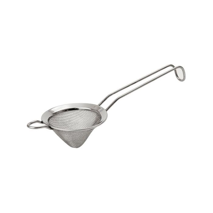 Chabrias Fine Mesh Cocktail Strainer Small Sieve- Stainless Steel - 23 x 7.8 x 4.6cm - Professional Bartending Tool - Premium Kitchen from Chabrias Ltd - Just £4.74! Shop now at Chabrias Ltd