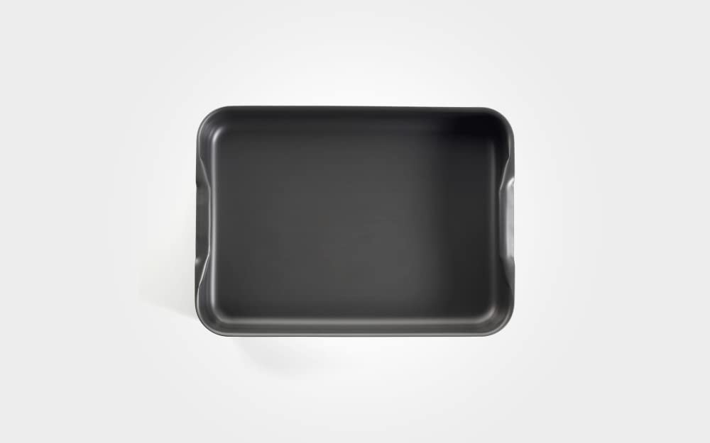 Hard Anodised Roasting Dish With Integral Handles, 14" - Premium ROASTING_PAN from Mermaid - Just £49.99! Shop now at Chabrias Ltd