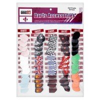 One80 Dart Accessories Dart Flights - 60pk - Premium Home from Chabrias Ltd - Just £18.99! Shop now at Chabrias Ltd