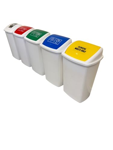 Chabrias Ltd Plastic swing top bin, Flip top - Premium RC1 from Chabrias Ltd - Just £21.84! Shop now at Chabrias Ltd