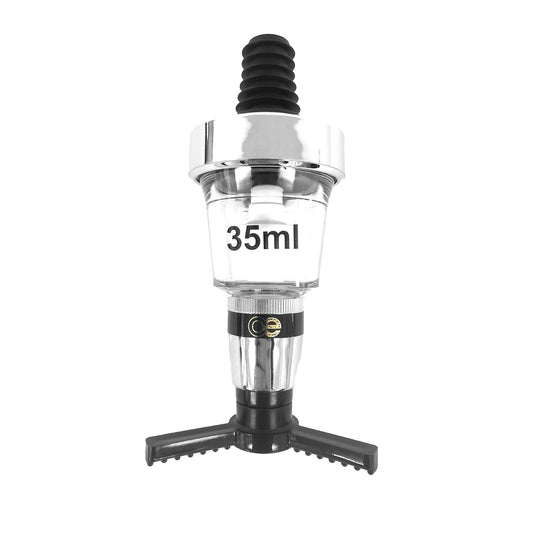 Bar Optic Measure, Traditional Chrome, 35ml - Premium Home from Chabrias Ltd - Just £7.99! Shop now at Chabrias Ltd