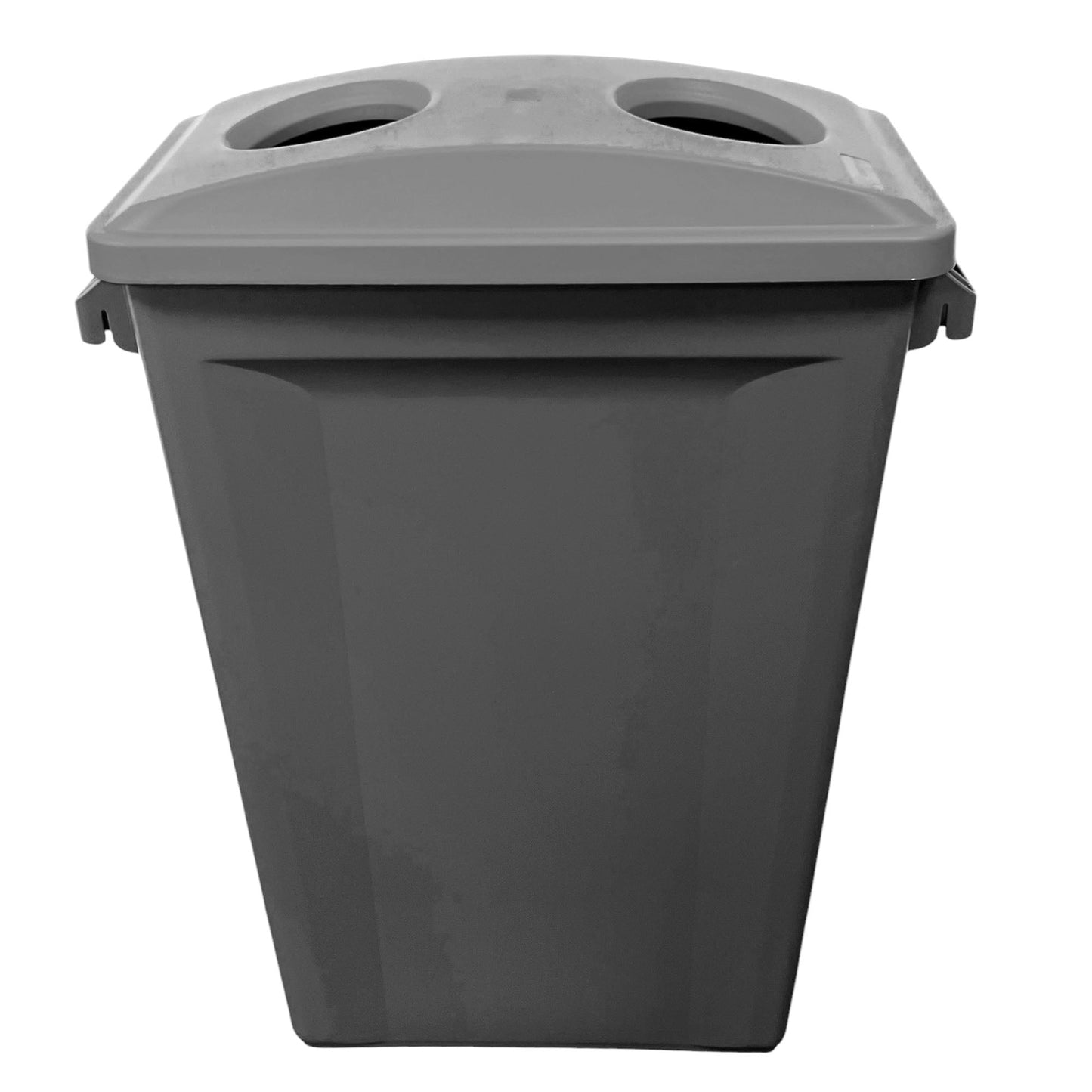 60 Litre Slim Bin Grey Base & 2 Hole Grey Lid - Premium Recycling Bin from Chabrias Ltd - Just £74.99! Shop now at Chabrias Ltd