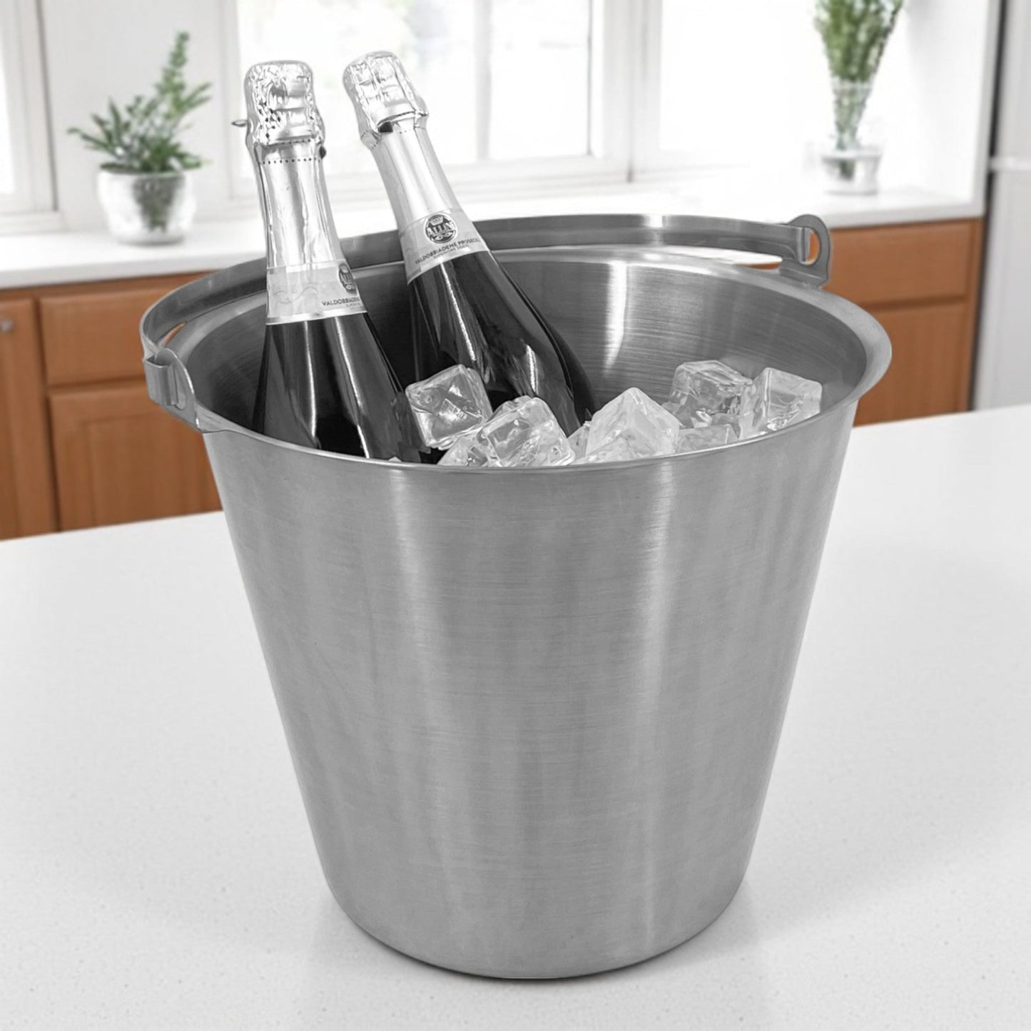 Stainless Steel Ice Bucket, 12L - Premium Home from Chabrias Ltd - Just £24.99! Shop now at Chabrias Ltd
