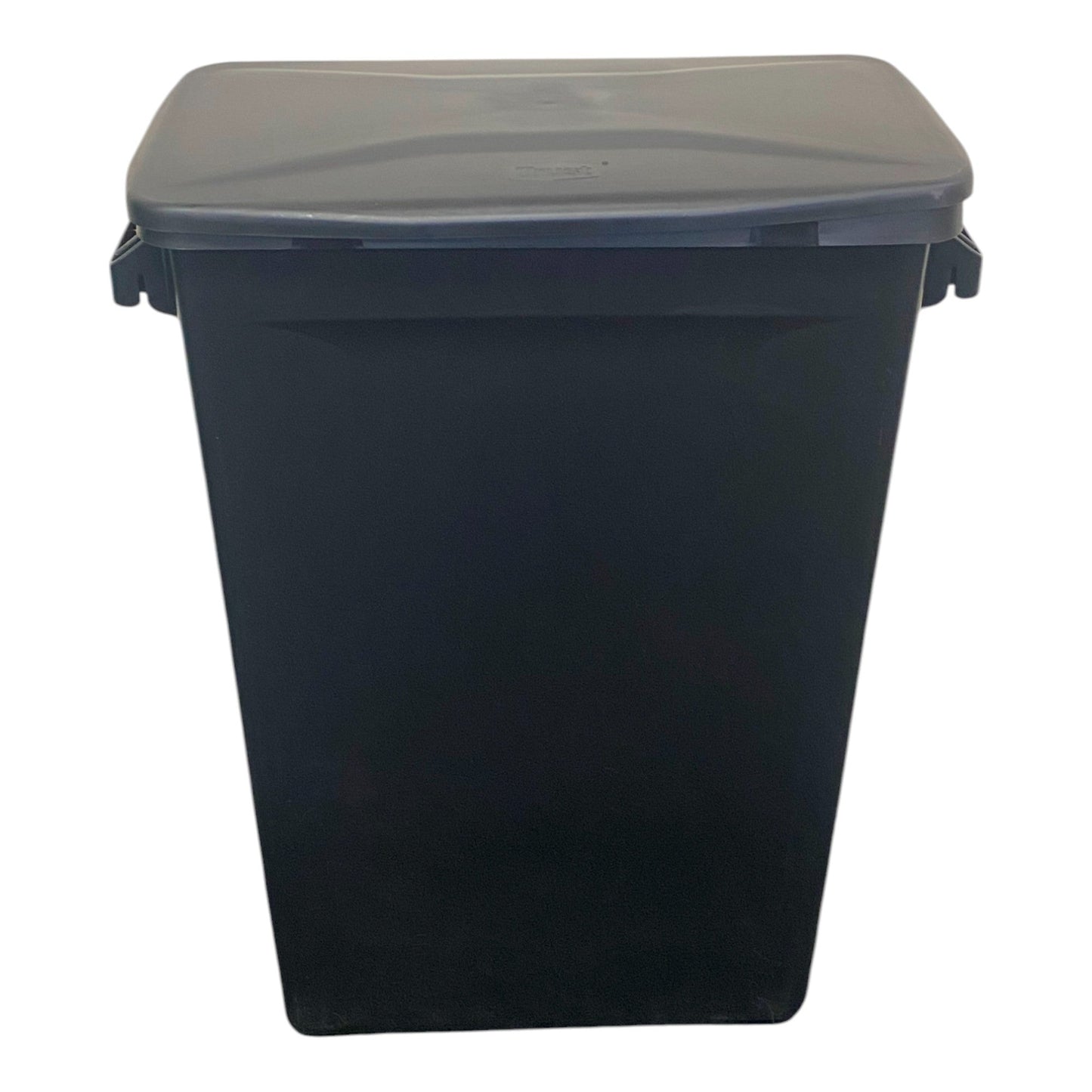 60 Litre Slim Bin, Black Base & Black Hinged Lid - Premium Recycling Bin from Chabrias Ltd - Just £74.99! Shop now at Chabrias Ltd