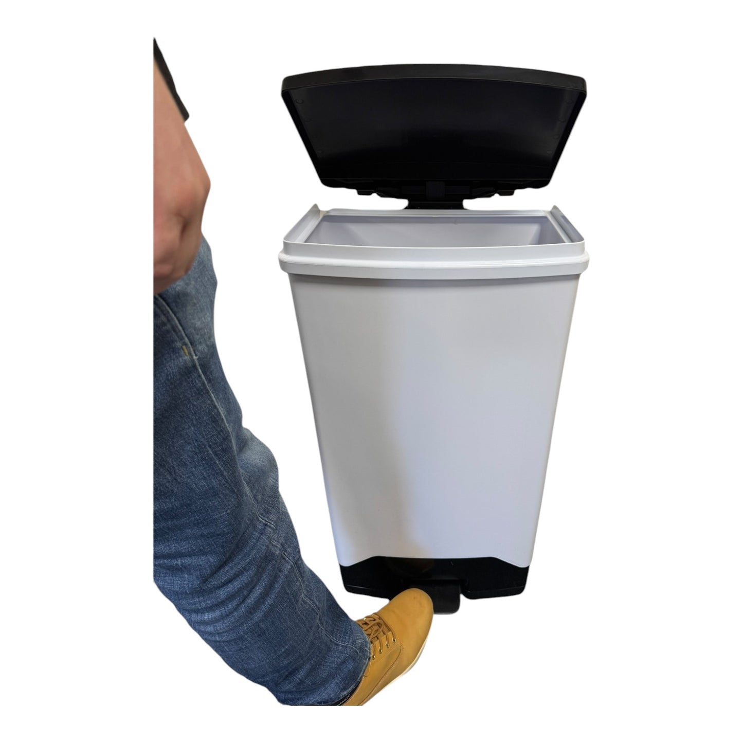 Plastic Fire Retardant Sack Holder, Black Lid, 70L - Premium Bins from Chabrias Ltd - Just £174.99! Shop now at Chabrias Ltd
