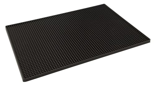 Premium Service Spill Rubber Mat, Black - Premium Home from Chabrias Ltd - Just £9.99! Shop now at Chabrias Ltd