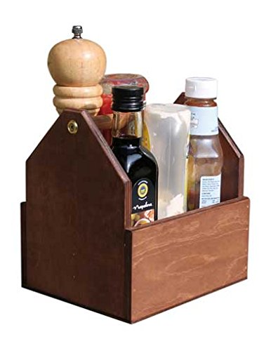Chabrias Ltd Wooden Condiment Holder - Premium Home from Chabrias Ltd - Just £14.24! Shop now at Chabrias Ltd