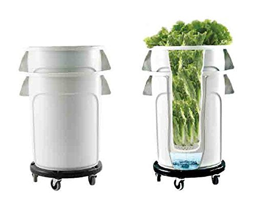Chabrias Ltd 121L Fresh Fruit and Vegetable Storage Bin with Lid and Cart - Premium Home from Chabrias Ltd - Just £142.49! Shop now at Chabrias Ltd