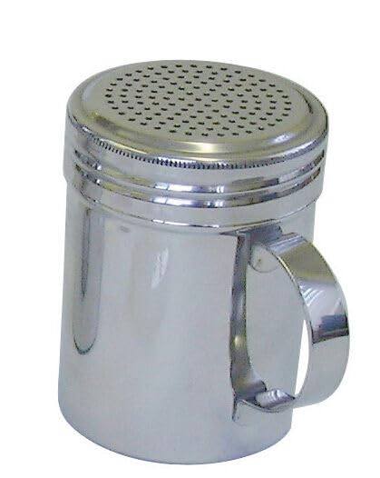 12x Stainless Steel 10oz Dredger Shaker with Handle - Premium Kitchen from Chabrias Ltd - Just £18.04! Shop now at Chabrias Ltd