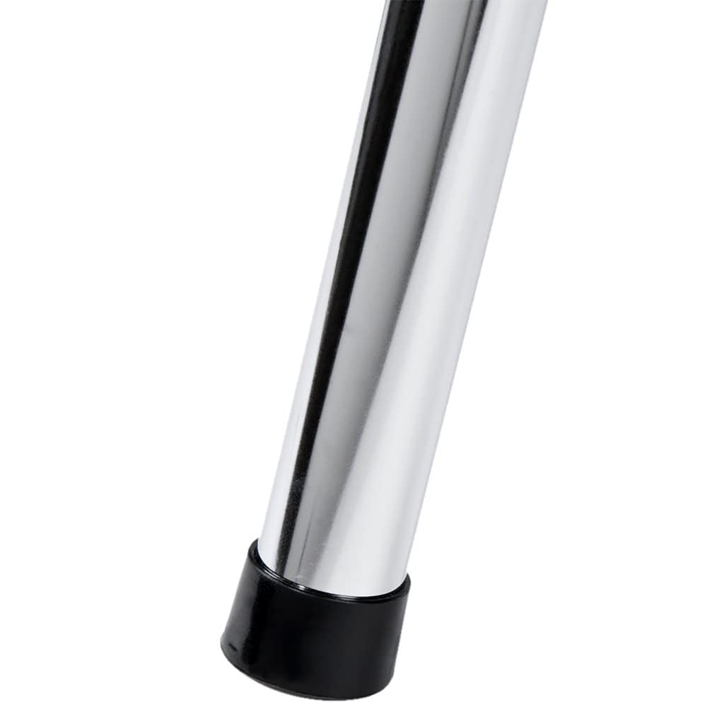 Chabrias 31" Folding Chrome Tray Stand - Stylish and Space-Saving Solution for Restaurants, Bars, and Events - Premium Home from Chabrias Ltd - Just £37.99! Shop now at Chabrias Ltd