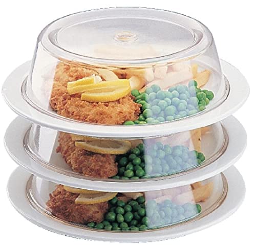 Chabrias Ltd Polycarbonate 2 in 1 Plate Ring, 40 mm H x 215 mm Stackable Plate Rings for pre-Plating Food in Advance, Microwave Safe UK Make - Premium Kitchen from Chabrias Ltd - Just £5.69! Shop now at Chabrias Ltd