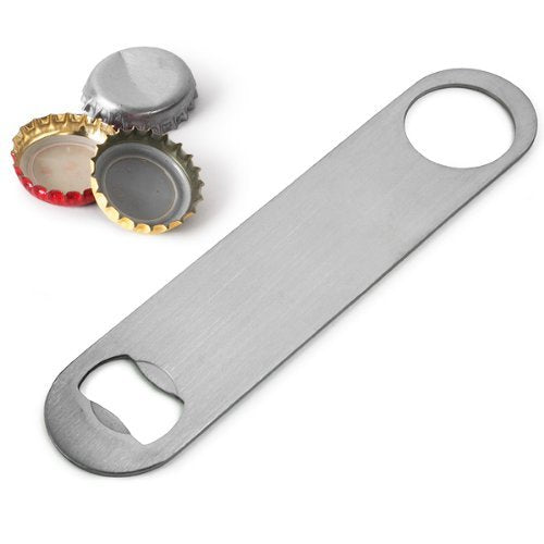 Barware Bar Blade, 18cm Bottle Opener | Heavy Duty Crown Bottle Openers | Professional Duel Version Bar Blades Bottle Opener - Premium Kitchen from Chabrias Ltd - Just £4.74! Shop now at Chabrias Ltd