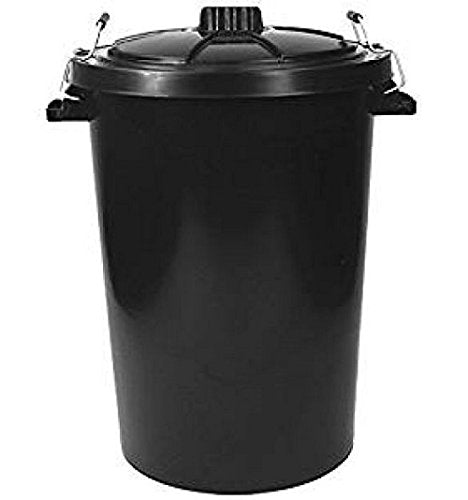Robert Scott OTDE80 Waste Bin, Black, 85 litres Capacity - Premium BISS from Wham - Just £15.19! Shop now at Chabrias Ltd