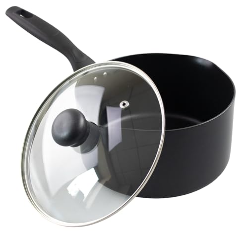 Chabrias Ltd Induction Cookware Nonstick Pots and Pans UK Made Saute Pan, Frying Pan with lid, Saucepan and Lid Deep Frying Pan/Skillet, Stay Cool Handle - Premium Kitchen from Chabrias Ltd - Just £14.24! Shop now at Chabrias Ltd