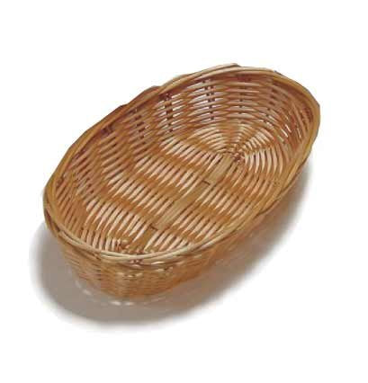 6x Handwoven Oblong Basket Natural 8.5 x 5 X 2inch | Polypropylene Basket, Wicker Basket, Food Basket by Chabrias Ltd - Premium Home from Chabrias Ltd - Just £9.49! Shop now at Chabrias Ltd