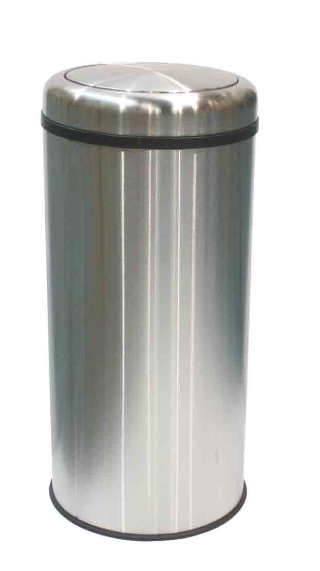 50 Litre Swing it, Rubbish, Waste Container Bin Stainless Steel by Chabrias Ltd - Premium BISS from Chabrias Ltd - Just £85.49! Shop now at Chabrias Ltd