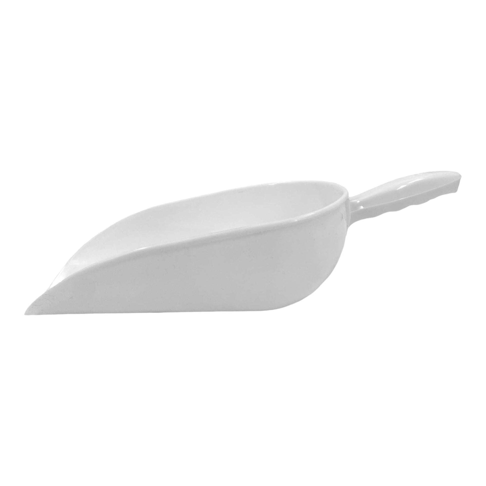White PP Plastic Scoop - Multipurpose Measuring Scoop for Dry and Liquid Ingredients, Heavy Duty for Home, Commercial, and Industrial Use, Ice, Icecream, Flour, Sugar, Pet Food - Premium Kitchen from Chabrias Ltd - Just £4.74! Shop now at Chabrias Ltd