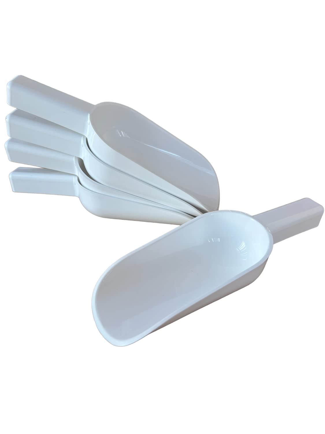5oz Pack of 5 Plastic Food Scoops Set Ice Scoop Set Multipurpose Handy Scoop, Dry Food Scoop, Measuring Scoop for Flour, Dry Food, Candy, Pop Corn, Coffee Beans and Pet Food - Premium Kitchen from Chabrias Ltd - Just £7.59! Shop now at Chabrias Ltd