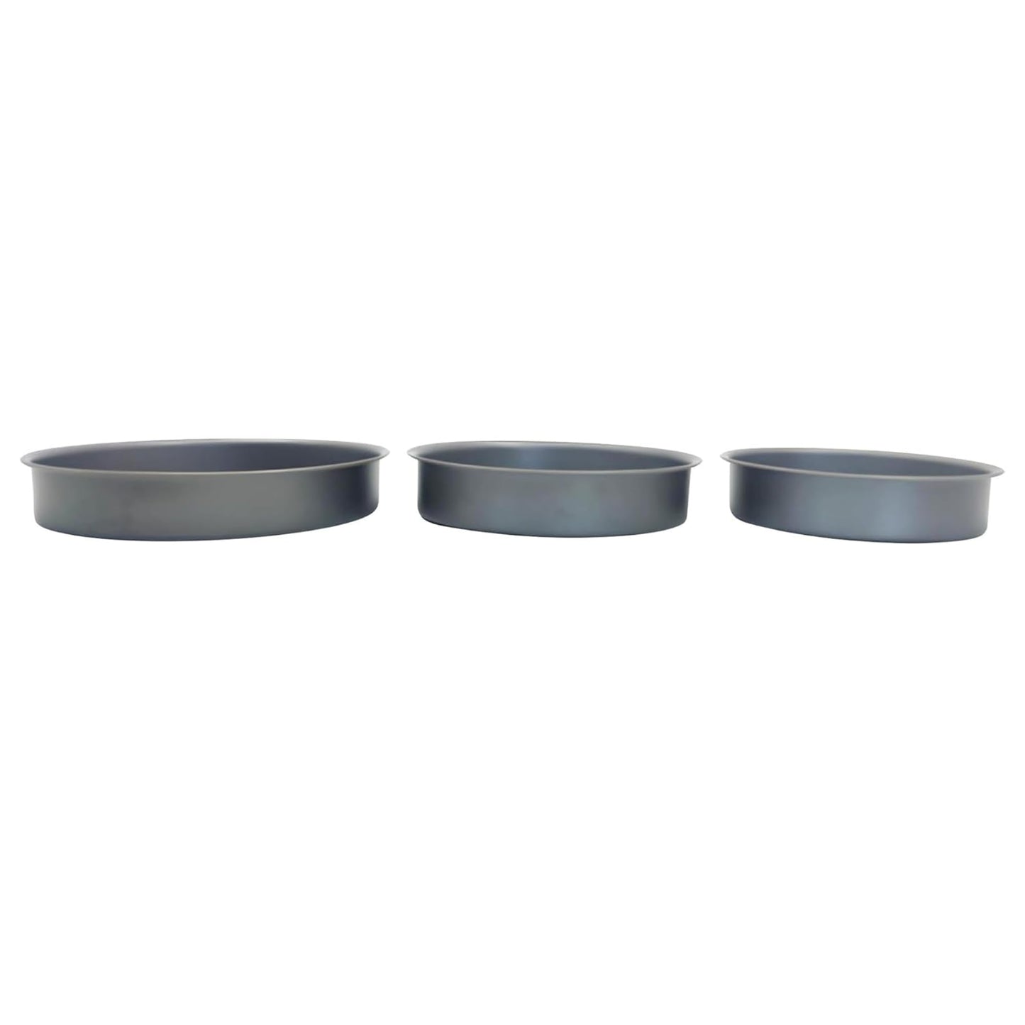 Non-Stick Sandwich Cake Tin Set, 6,7,8" (3 piece) - Premium from Samuel Groves - Just £14.99! Shop now at Chabrias Ltd