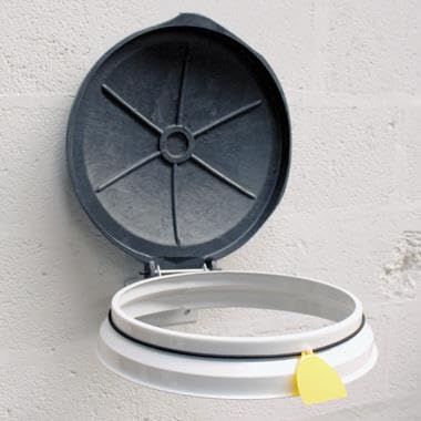 Wall Mounted Sack Holder, Full Galvanised, 125L - Premium BISS from Chabrias Ltd - Just £55.99! Shop now at Chabrias Ltd