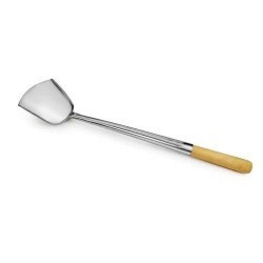 Samuel Groves 1817 Chinese Turner S/S Blade 4 3/4" x 4 1/5" Solid Wood Handle - Premium Home from Samuel Groves - Just £7.59! Shop now at Chabrias Ltd