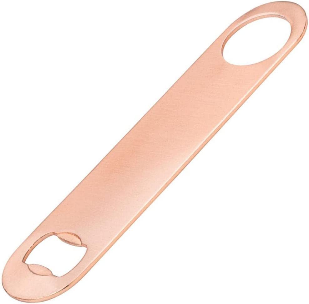 Chabrias Barware Bar Blade 18cm Copper Bottle Opener Heavy Duty Crown Bottle Openers Professional Duel Version Bar Blades Bottle Opener Copper - Premium Kitchen from Chabrias Ltd - Just £4.74! Shop now at Chabrias Ltd