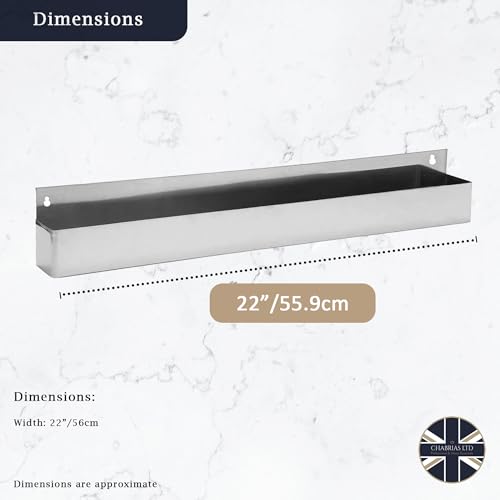 Chabrias Ltd Stainless Steel Speed Rail Bottle Rail Cocktail Bar Accessories - Premium Home from Chabrias Ltd - Just £23.74! Shop now at Chabrias Ltd
