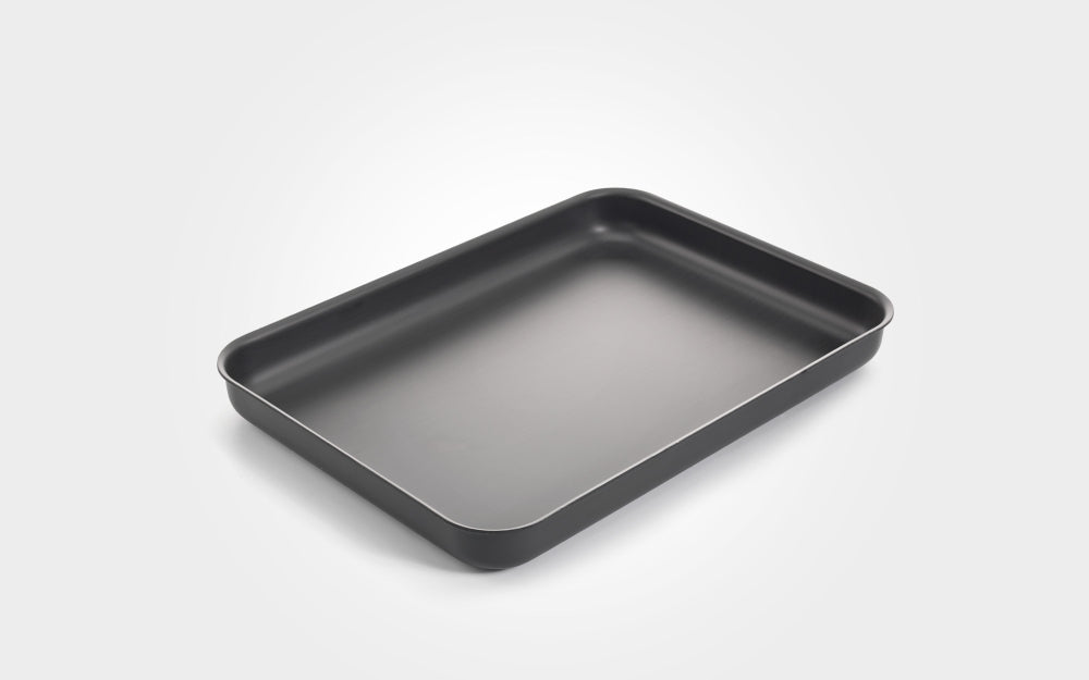 Hard Anodised Shallow Roasting Dish, 14" - Premium Home from Mermaid - Just £48.99! Shop now at Chabrias Ltd