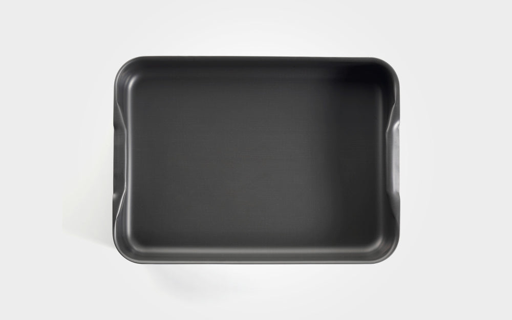 Hard Anodised Roasting Dish With Integral Handles, 16" - Premium Home from Mermaid - Just £54.99! Shop now at Chabrias Ltd