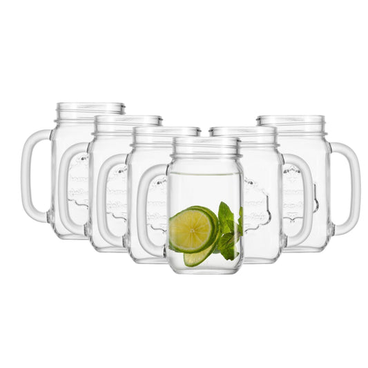 The Original Mason Drinking Jar (6 pack) - Premium Home from Chabrias Ltd - Just £18.99! Shop now at Chabrias Ltd