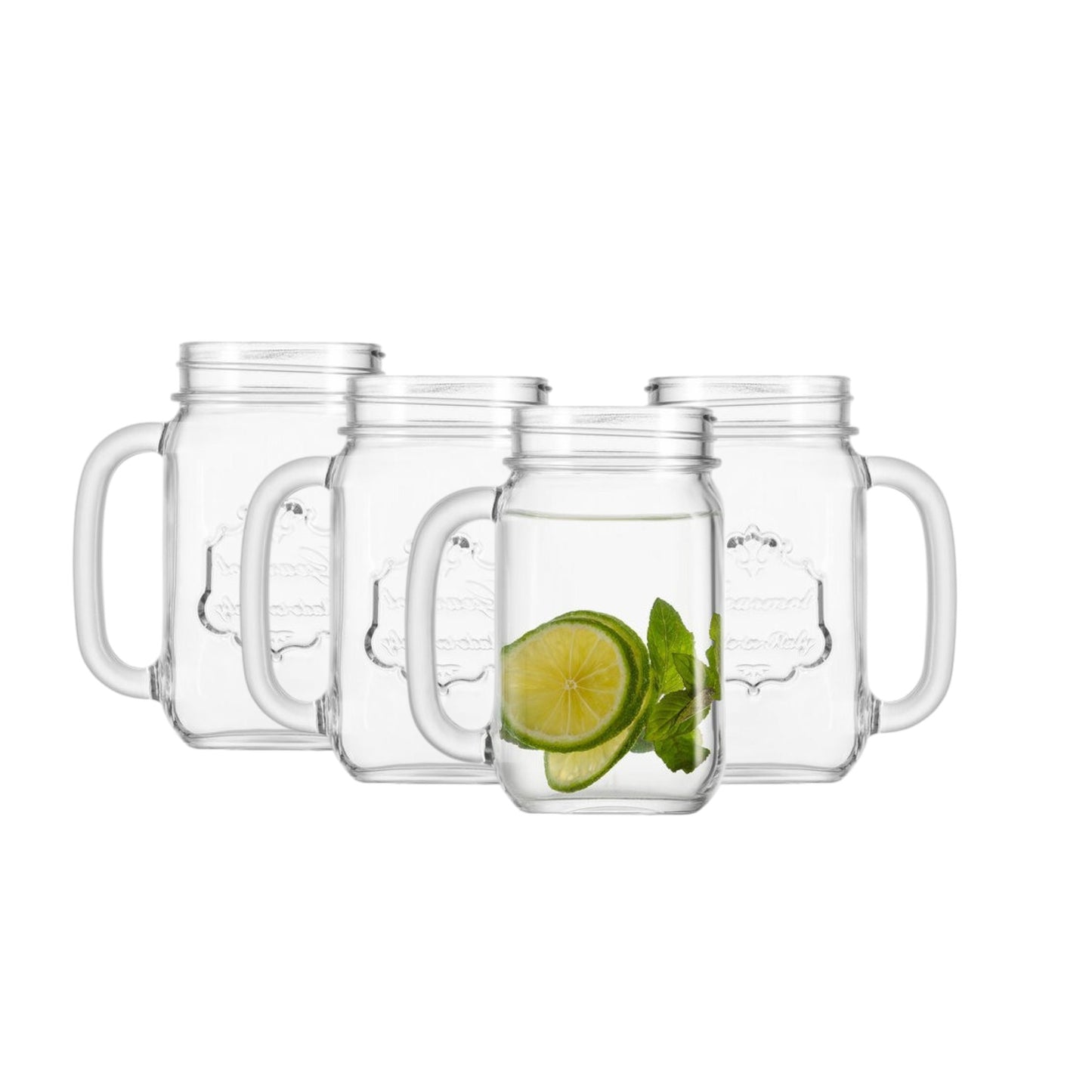 The Original Mason Drinking Jar (4 piece) - Premium Home from Chabrias Ltd - Just £15.99! Shop now at Chabrias Ltd