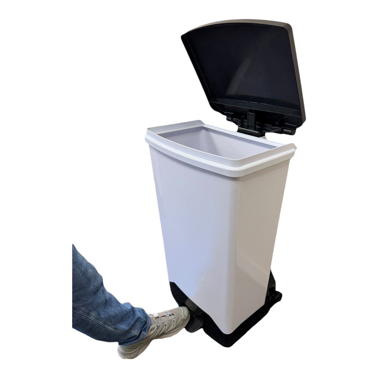 Plastic Fire Retardant Sack Holder, Black Lid, 70L - Premium Bins from Chabrias Ltd - Just £174.99! Shop now at Chabrias Ltd
